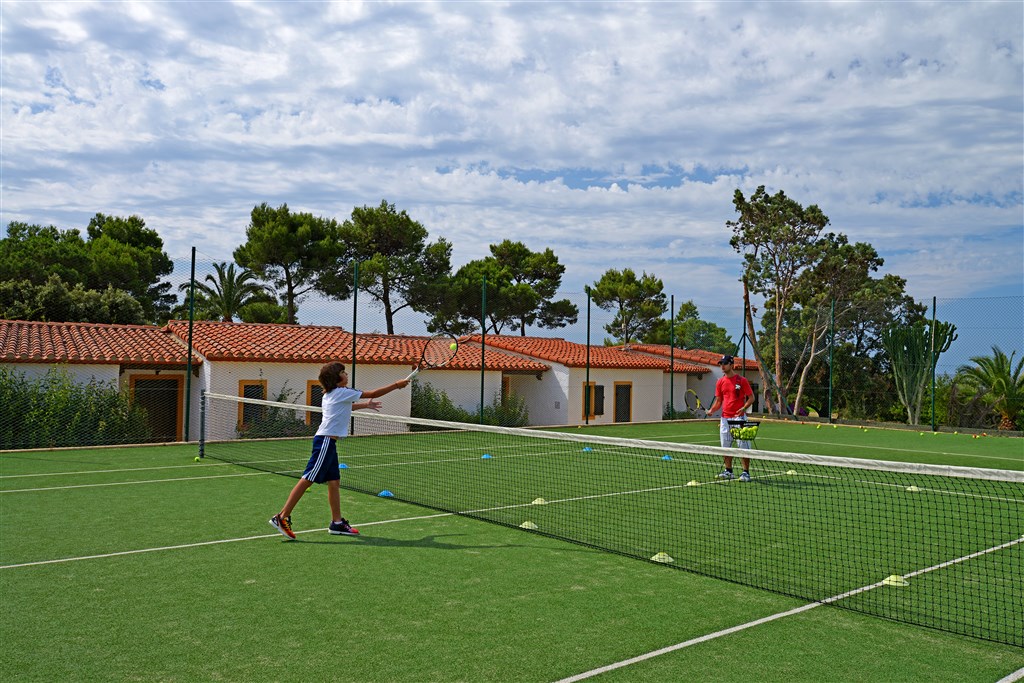 Tenis, Villasimius, Sardinie