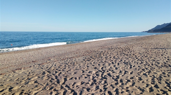 Pláž Marina Cardedu (fonte: KČ)