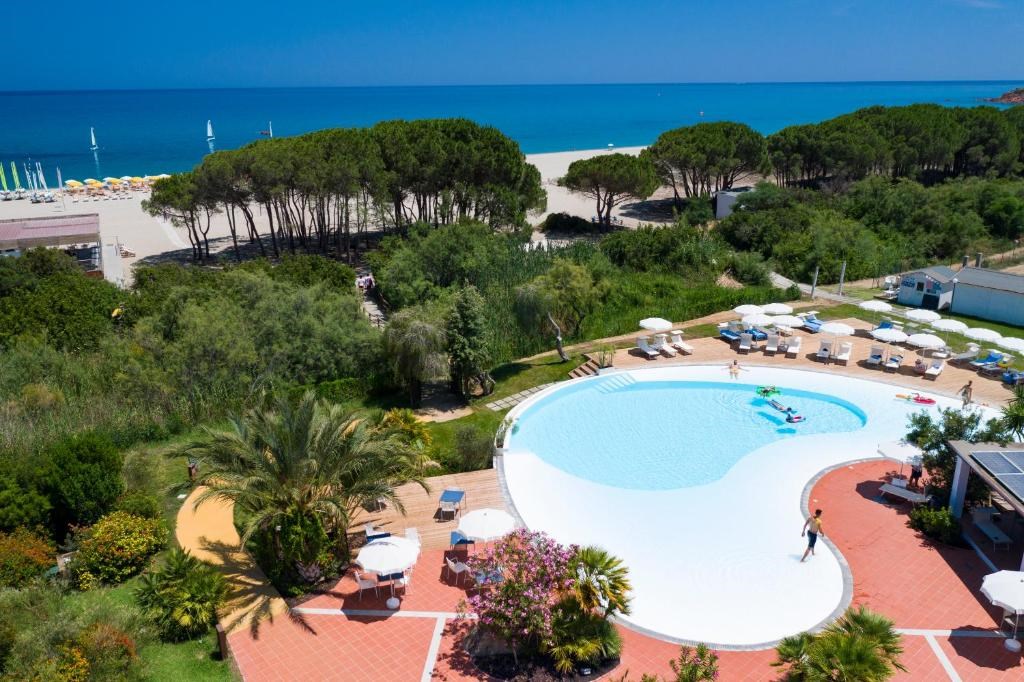 Bazén pro dospělé s dětmi, Marina di Cardedu, Sardinie