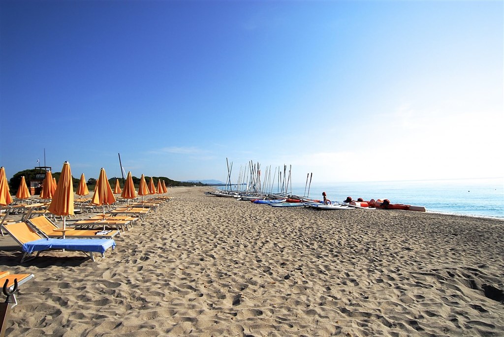 Pláž, Marina di Cardedu, Sardinie