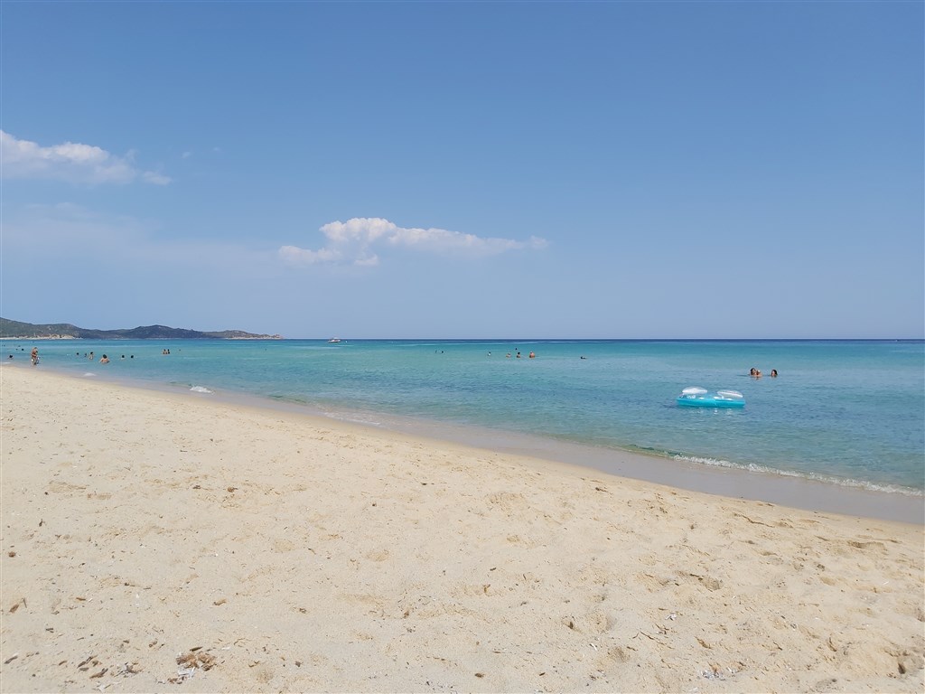 Pláž Rei Sole, Costa Rei, Sardinie