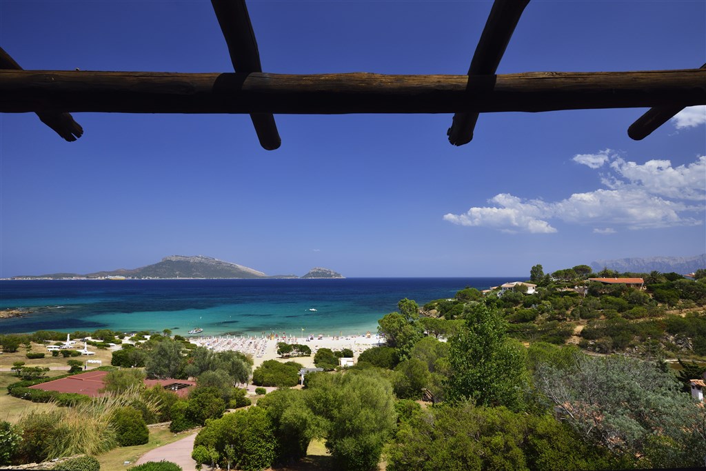 Panorama, Golfo Aranci, Sardinie