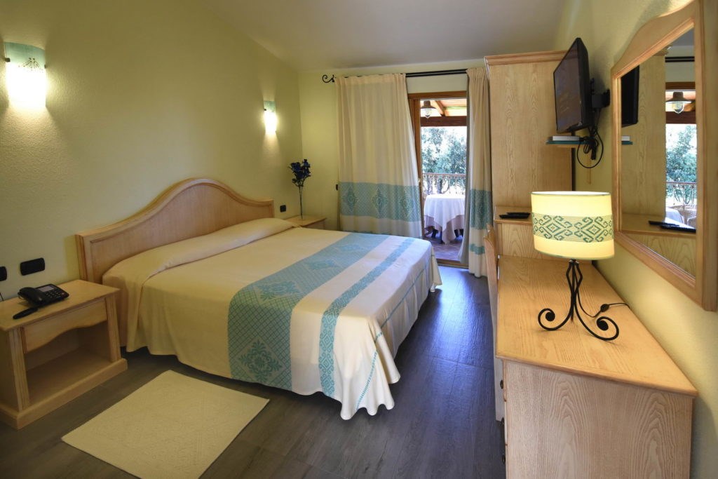 Hotelový pokoj, Villasimius, Sardinie