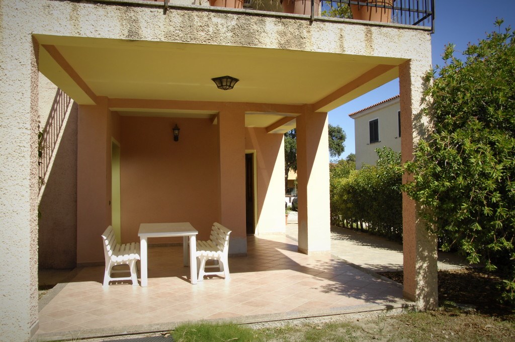 Terasa apartmánu, San Teodoro, Sardinie