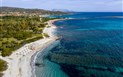 Janna & Sole Resort - Letecký pohled na pláž, Budoni, Sardinie