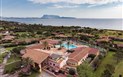 TH San Teodoro - Liscia Eldi - Letecký pohled, San Teodoro, Sardinie, Itálie