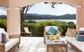 Resort Cala di Falco - Vily - VILA D s výhledem na moře - veranda, Cannigione, Sardinie, Itálie