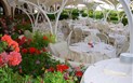 Baia di Nora - Terasa restaurace, Pula, Sardinie