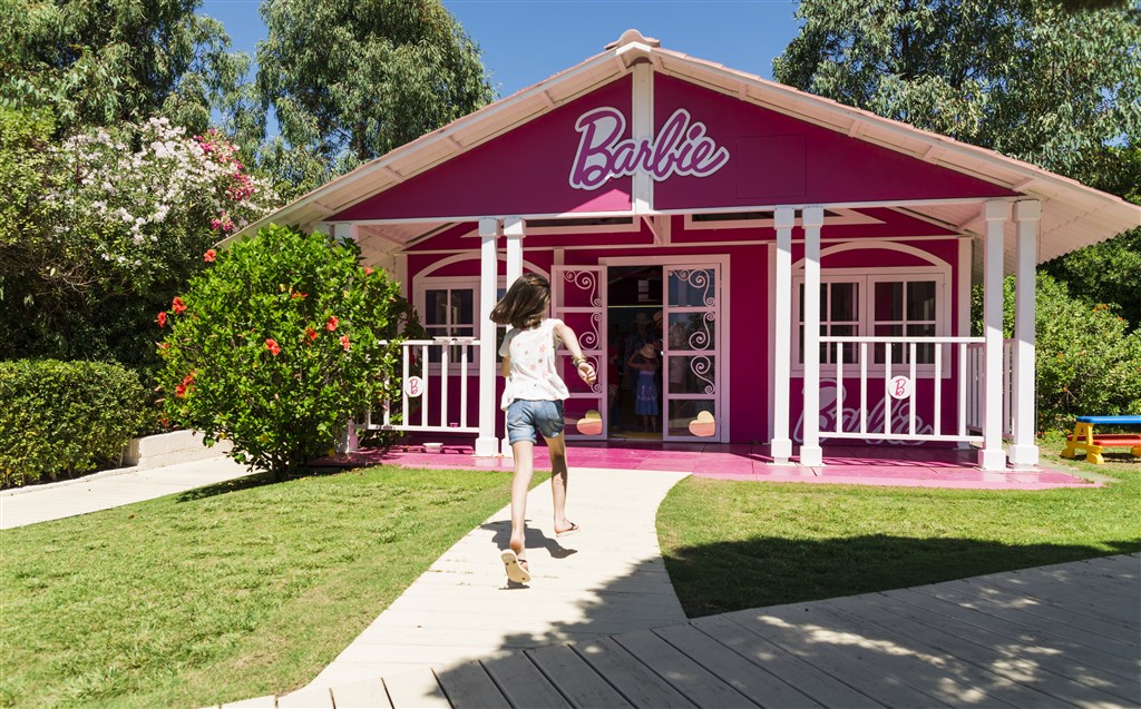 Barbie domeček, Santa Margherita di Pula, Sardinie