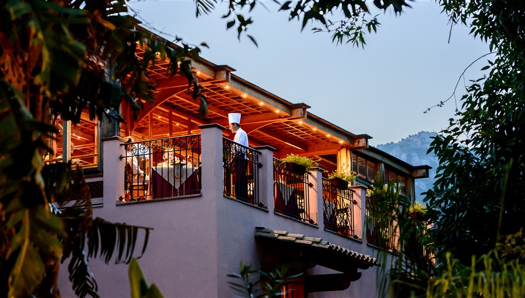 Restaurace Belvedere, Santa Margherita di Pula, Sardinie