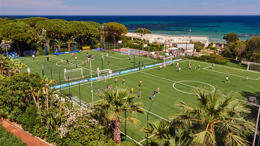Fotbalové hřiště, Santa Margherita di Pula, Sadinie