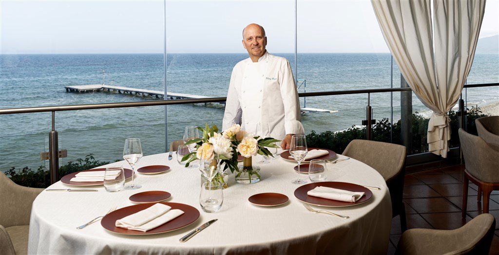 Heinz Beck restaurace, Santa Margherita di Pula, Sardinie