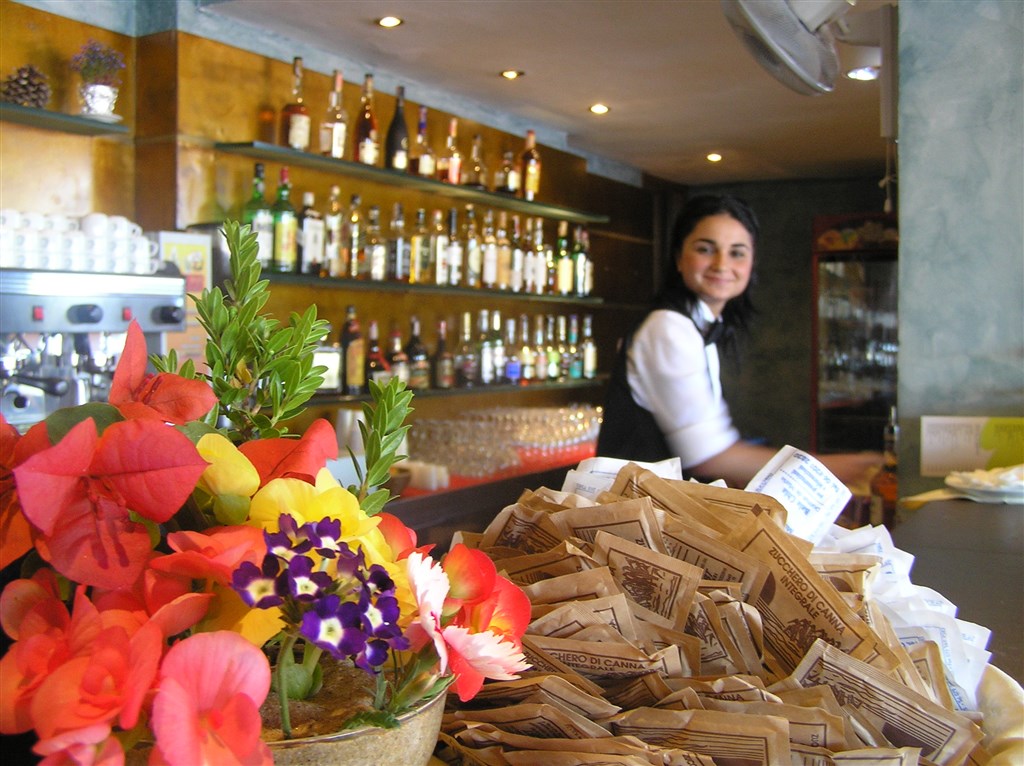 Bar, Costa Rei, Sardinie, Itálie