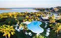 Hotel Aquadulci - Letecký pohled, Chia, Sardinie, Itálie