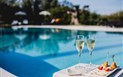 Hotel Aquadulci 65+ - Občerstvení u bazénu,  Chia, Sardinie, Itálie