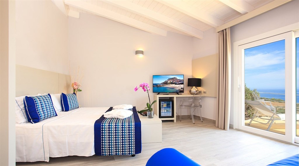 Pokoj JUNIOR SUITE PRIME, Castelsardo, Sardinie