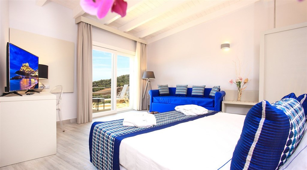 Pokoj JUNIOR SUITE PRIME, Castelsardo, Sardinie