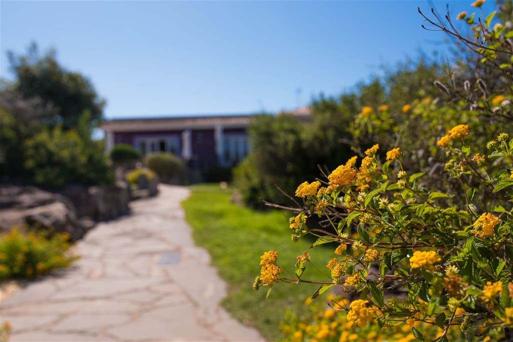 Zahrada, Castelsardo, Sardinie