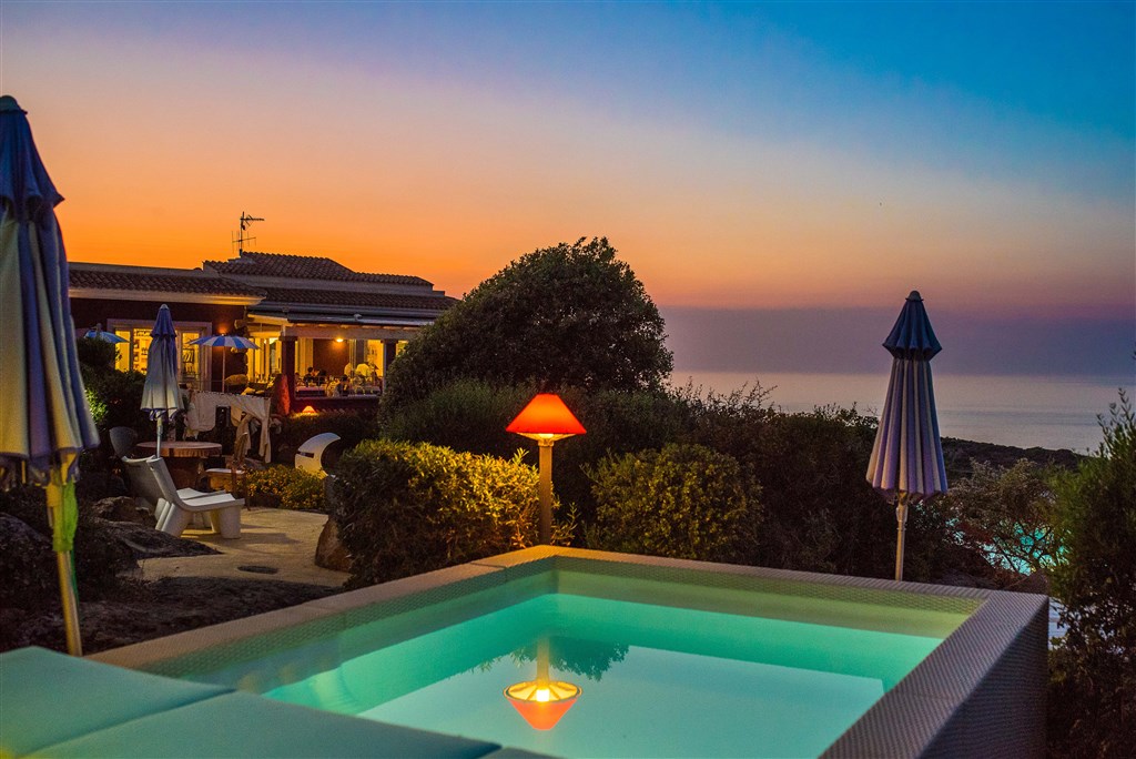 Jacuzzi, Castelsardo, Sardinie