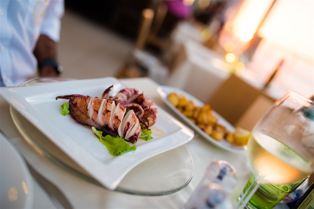 Restaurace, Castelsardo, Sardinie