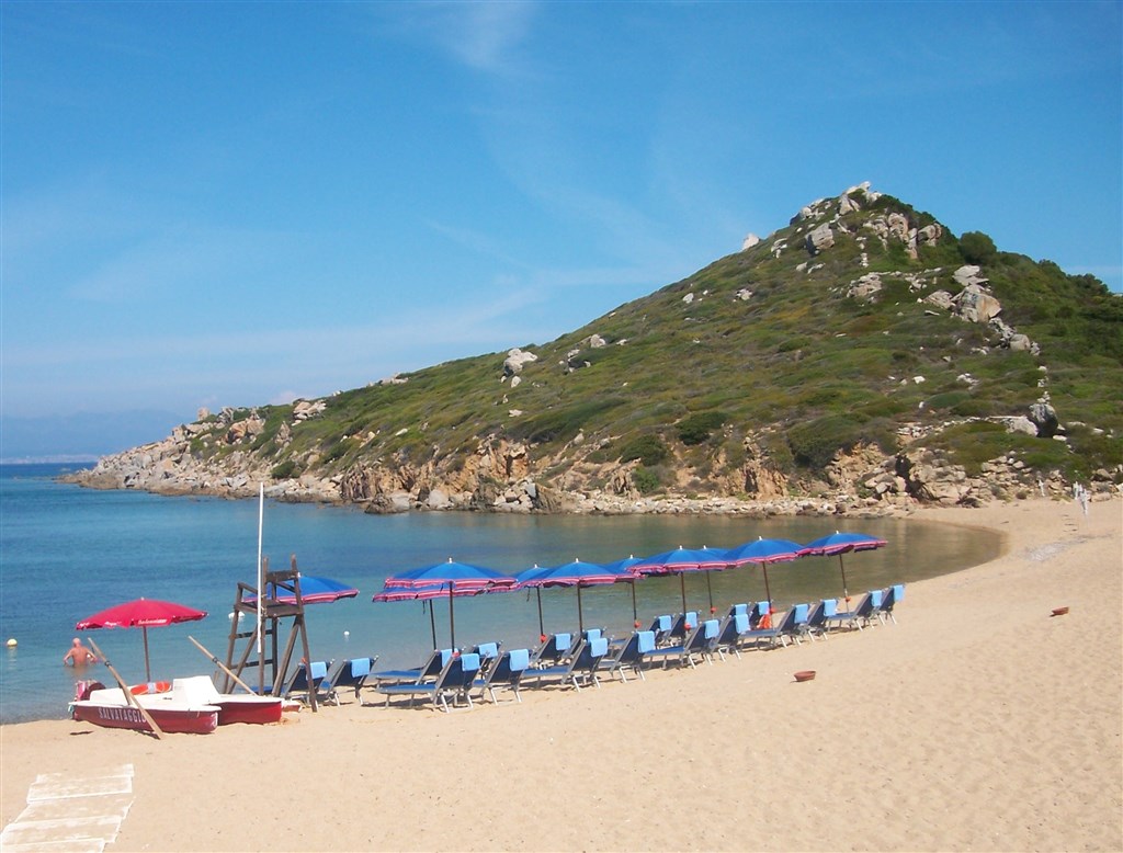 Pláž, Santa Teresa di Gallura, Sardinie