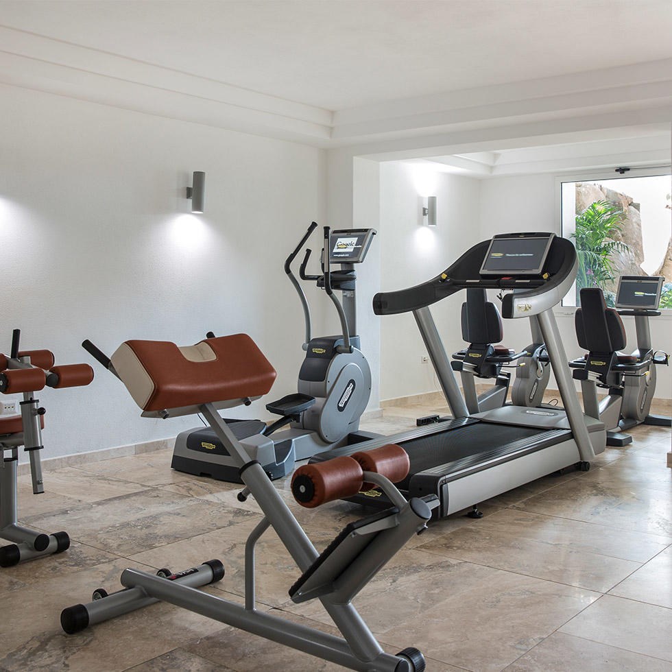 Fitness centrum, Villasimius, Sardinie