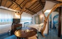 Anticos Palathos - Pokoj LUXURY SUITE Emozioni - jedinečný interiér, Orosei, Sardinie