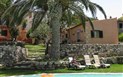 Hotel Villa Asfodeli - Pohled z bazénu, Tresnuraghes, Sardinie