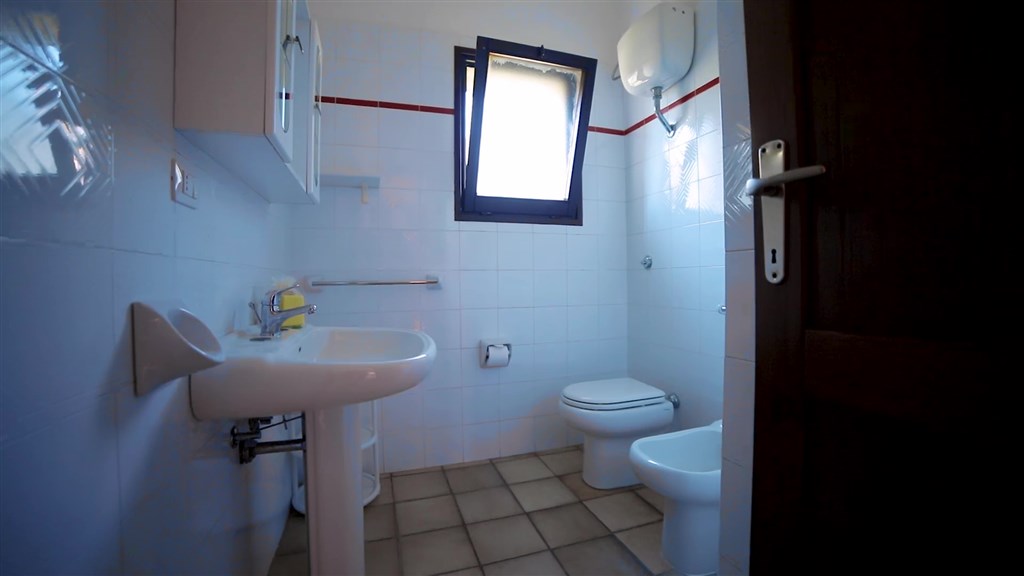 Vila PIETRA, koupelna, Castiadas, Sardinie