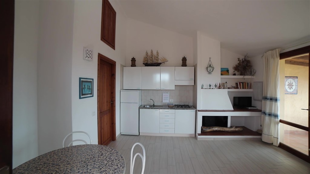 Apartmán BILO, kuchyň, Castiadas, Sardinie