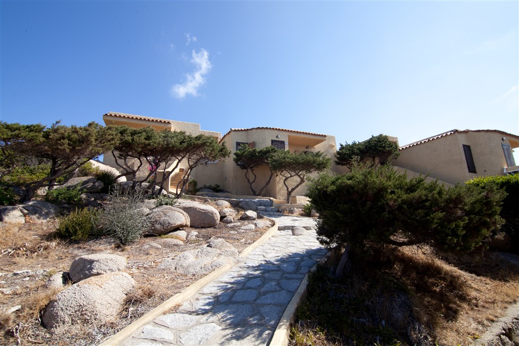 Exteriér hotelu, Santa Teresa di Gallura, Sardinie