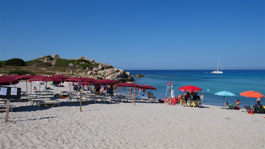 Pláž, Santa Teresa di Gallura, Sardinie