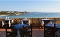 Hotel Club Esse Shardana - Terasa hotelové restaurace, Santa Teresa di Gallura, Sardinie