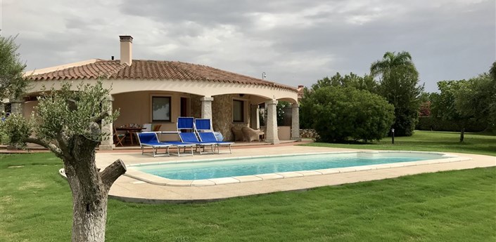 Vily Rei Sole - Externí pohled, Muravera,Sardinie