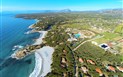 Valtur Sardegna Tirreno Resort - Pláž z výšky, Cala Liberotto, Orosei, Sardinie