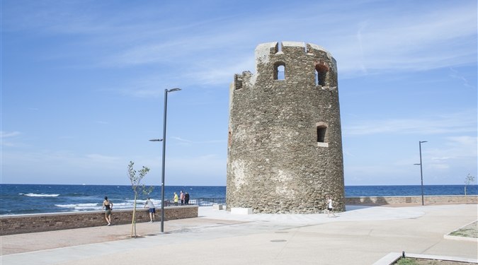Siniscola - Věž Torre Santa Lucia