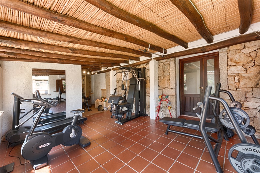 Fitness, Porto Cervo, Costa Smeralda, Sardinie