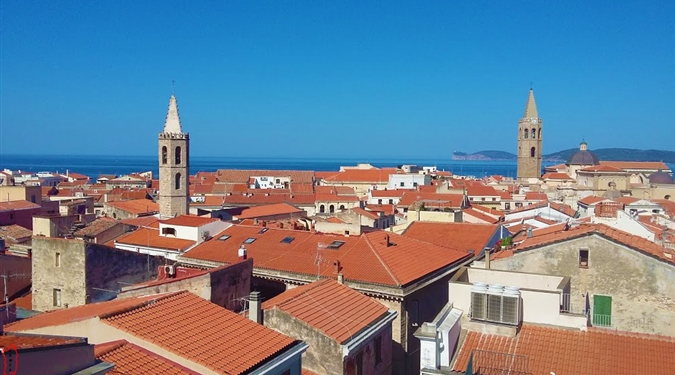 Sardinie sever - Město Alghero