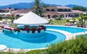 Baia di Nora - Pohled na bazén, Pula, Sardinie