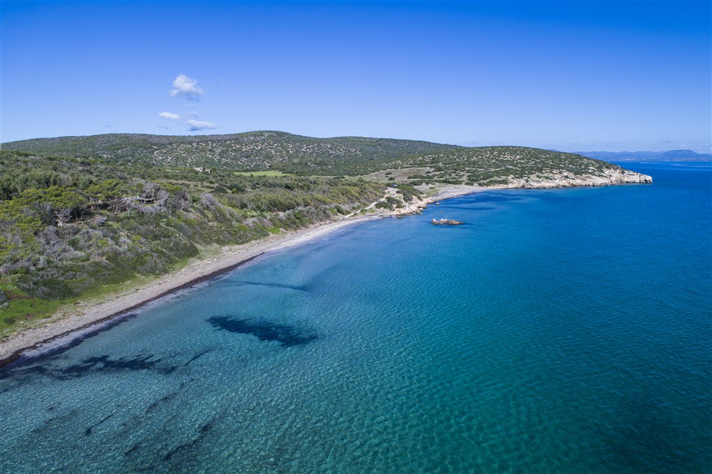 Pláž Coaquaddus, Maladroxia, Sardinie