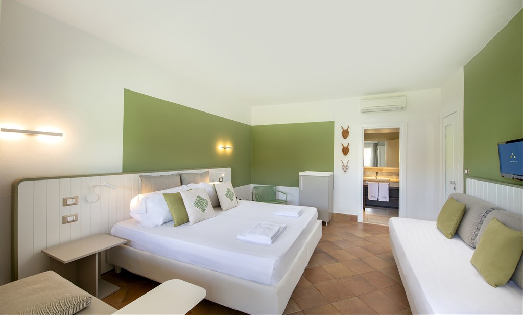 Chia Laguna Nature Resort - The Village - GARDEN třílůžkový, Chia, Sardinie