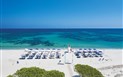 Janna & Sole Resort - Pláž u hotelu, Budoni, Sardinie