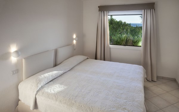 Vila CANNEDI ložnice s oddělenými lůžky, Isola Rossa, Sardinie