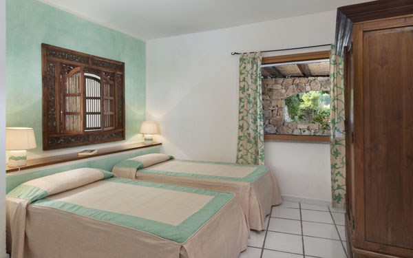 VILA D ložnice s oddělenými lůžky, Cannigione, Sardinie