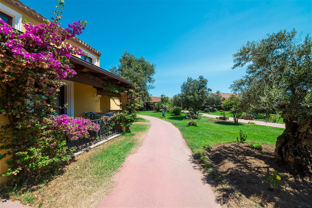 Exteriér hotelu, Budoni, Sardinie