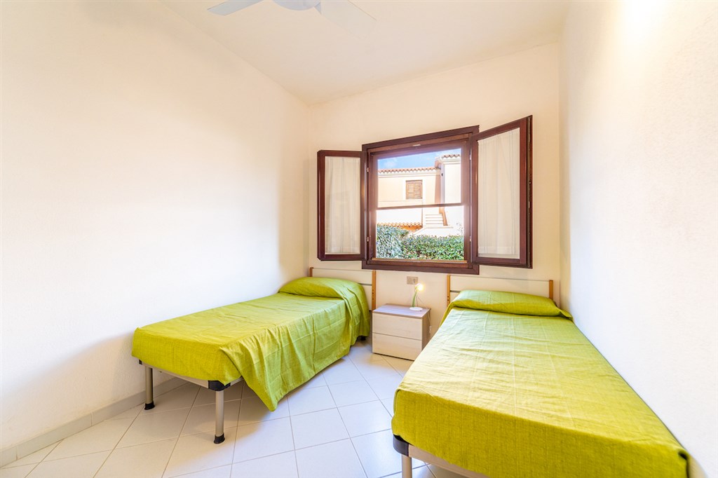 Ložnice apartmán Trilo, San Teodoro, Sardinie