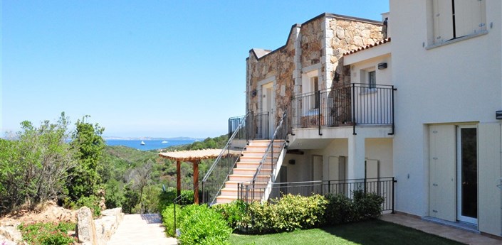 Residence Ea Bianca - Exteriér, Baja Sardinia, Sardinie