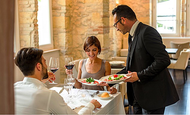 Snídaňová restaurace, Cagliari, Sardinie