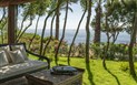 Arbatax Park Resort - Executive Suite - FAMILY SUITE s výhledem na moře, výhled z terasy, Arbatax, Sardinie