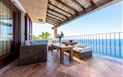 Villa Bellavista - Terasa s výhledem na moře, Torre delle Stelle, Sardinie
